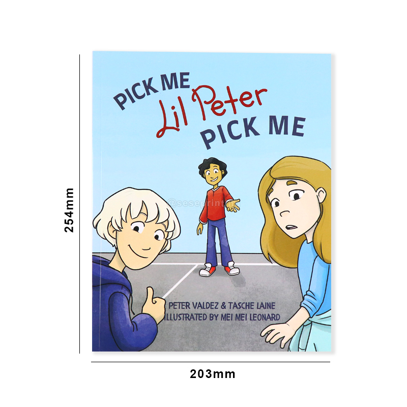 Activity Book Printing Paperback Kid Motivational Story Book 6