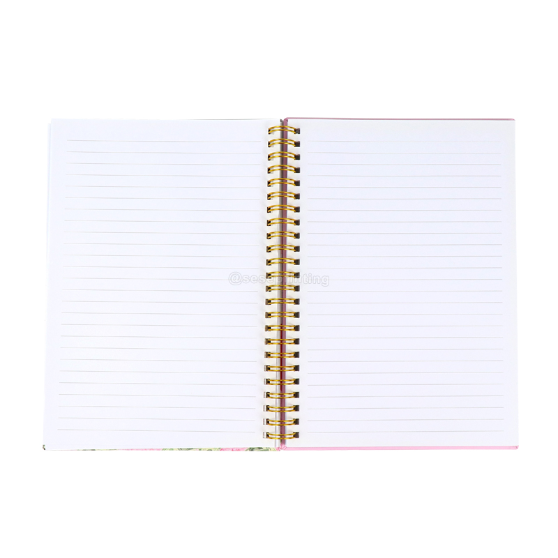 Planner and Journal Customized Hardcover Spiral Notebook Printed 7