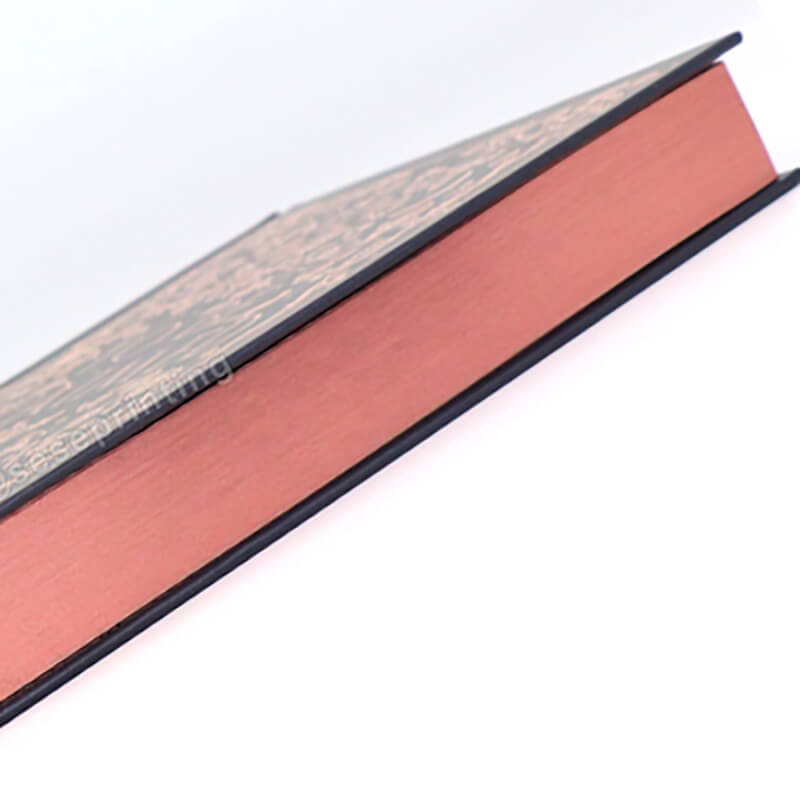 6x9 Foiled Hardback Book China Luxury Book Printing Sprayed Edges 9
