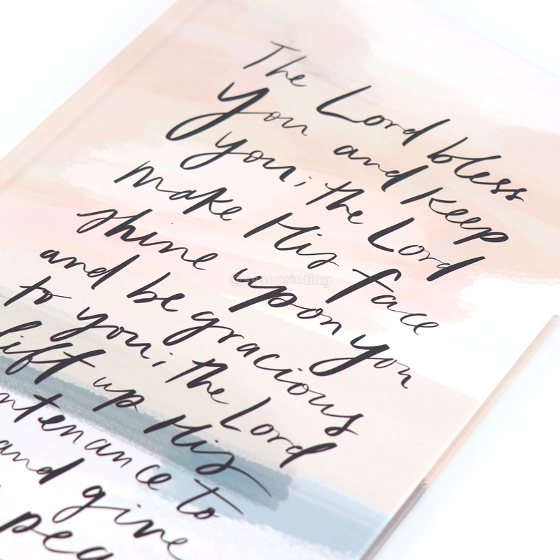 Custom Printing Journal Notebook Hardcover A5 Diary Manufacturer 8