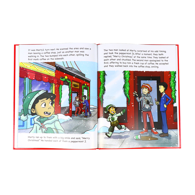 Remarkable Story About Sharing Christmas Joy Kids Book Printed 7