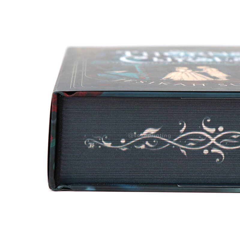 Publishing Hardcover Books Printed Sprayed Edge and Dust Jacket 10