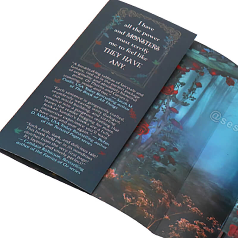 Publishing Hardcover Books Printed Sprayed Edge and Dust Jacket 8