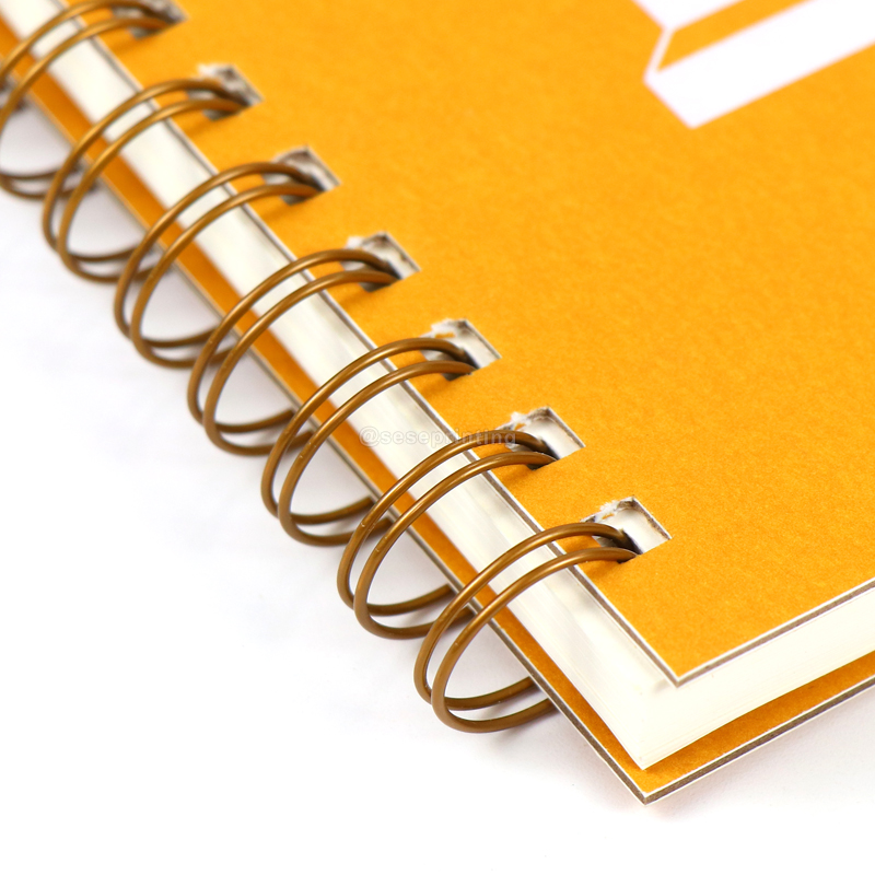 Kraft Cover Spiral Notebook Printing Sublimation Blank Journal 9