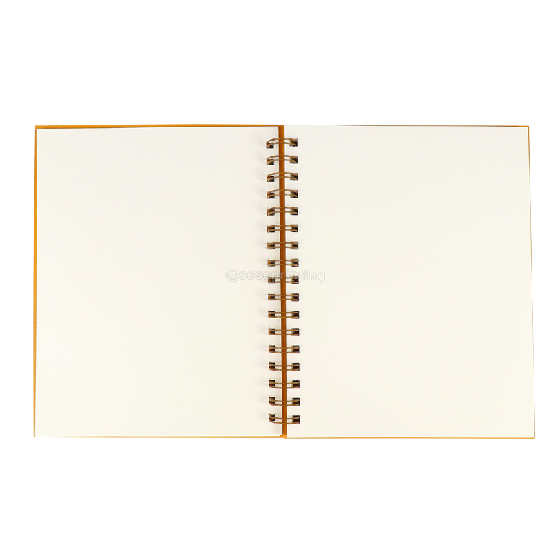 Kraft Cover Spiral Notebook Printing Sublimation Blank Journal 7