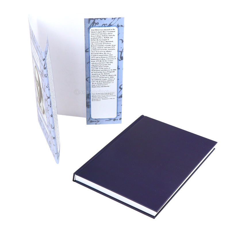 China Hardcover Book Printing Service Custom Book with Dust Jacket 8