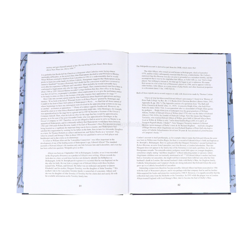 China Hardcover Book Printing Service Custom Book with Dust Jacket 7