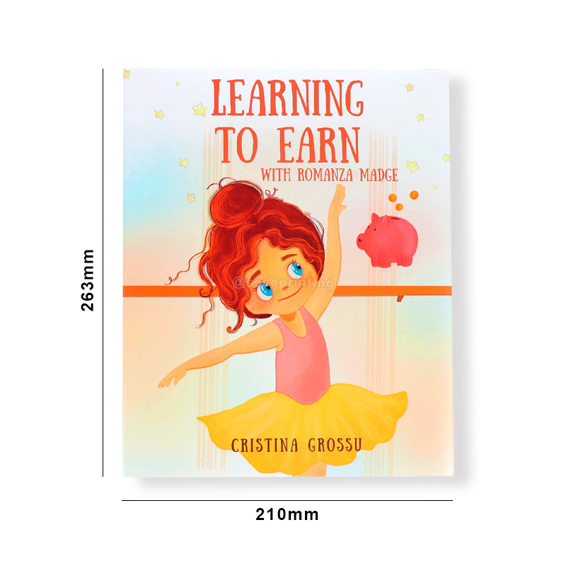 Individueller Hardcover-Buchdruck für Kinderbuchverlage in China 6