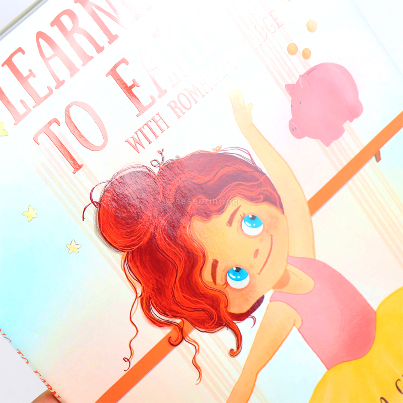 Individueller Hardcover-Buchdruck für Kinderbuchverlage in China 9