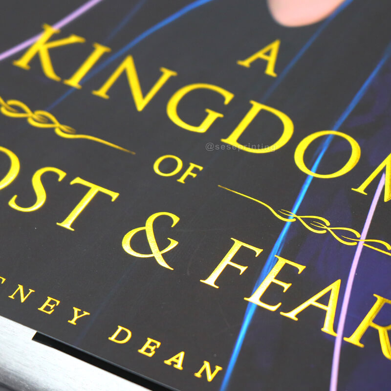 Hardcover Book Printing Silver Foiled Edges and Dust Jackets 9