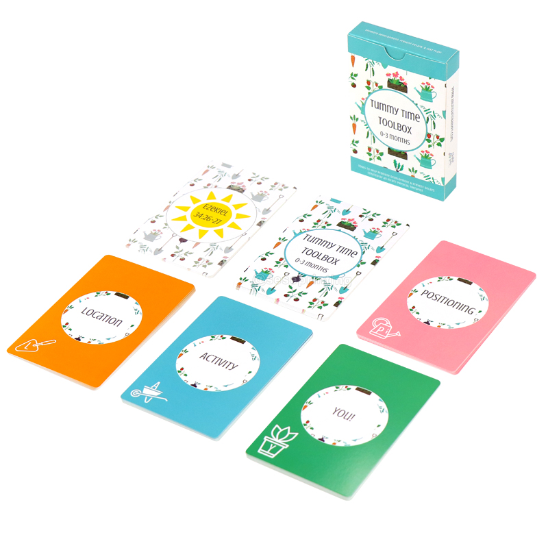 Infancy Learning Education Card Game Custom Flashcards Printing 9