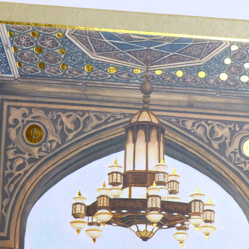 Custom Notebooks Printing Gold Foil Hardcover A5 Journal Diary 8