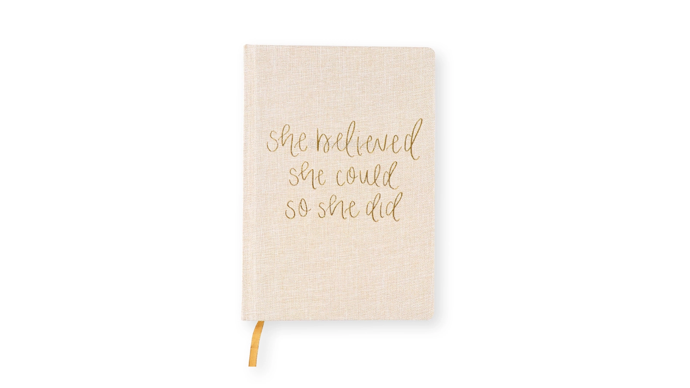 Custom Cloth Notebooks Hardcover Diary Linen Journal Printing 1