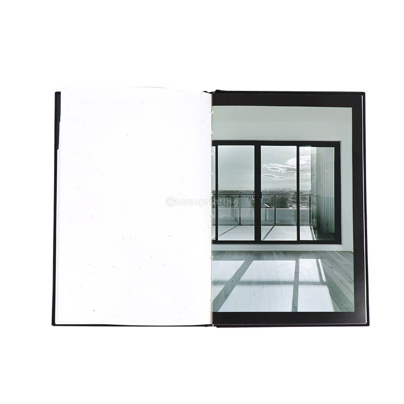 Luxurious Brochure Printing Custom Cloth Cover Booklet Magazines 7