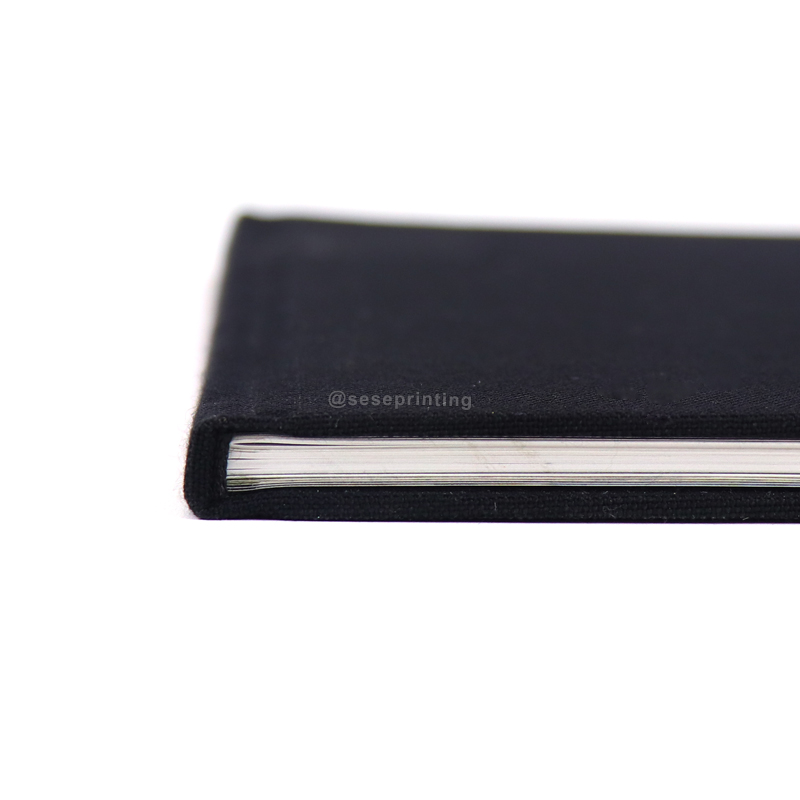 Luxurious Brochure Printing Custom Cloth Cover Booklet Magazines 9