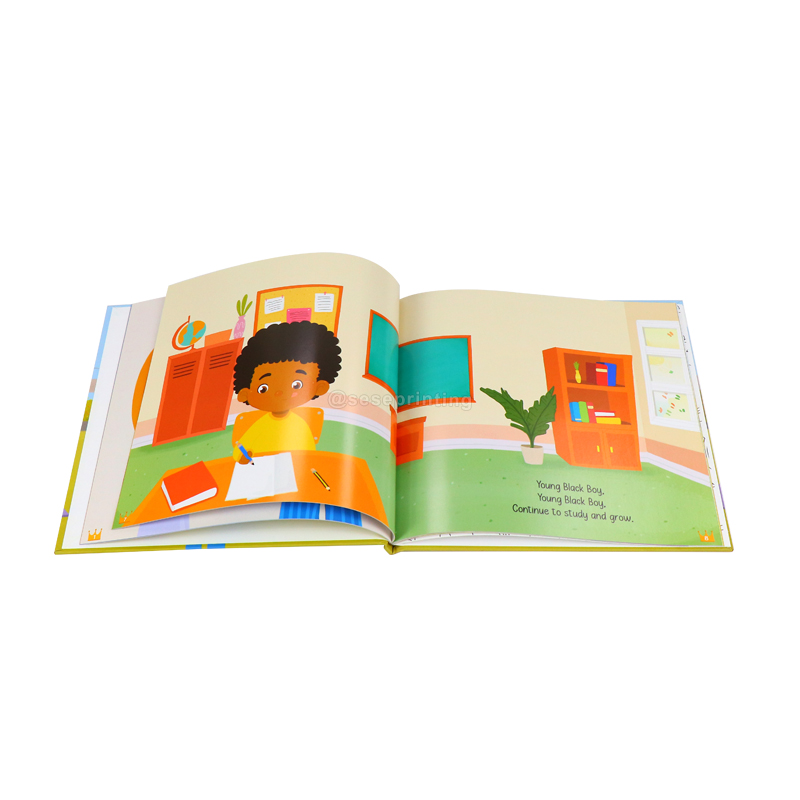Young Black Boy Custom Children Positive Affirmation Story Books 7