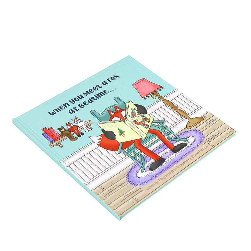 Custom Bedtime Story Book Hardcover Children Book Printing Service 8