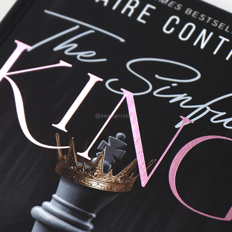 Publishing Your Book Printing Hardback Book with Stenciled Edges 8