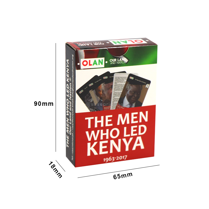 Custom 50 Character Cards Create Game Card Printing Manufacturer 6