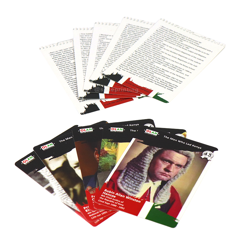Custom 50 Character Cards Create Game Card Printing Manufacturer 8