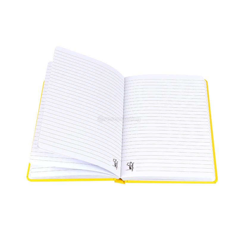 Custom A5 Journal Print Personalized Leather Bound Notebook Diary 7