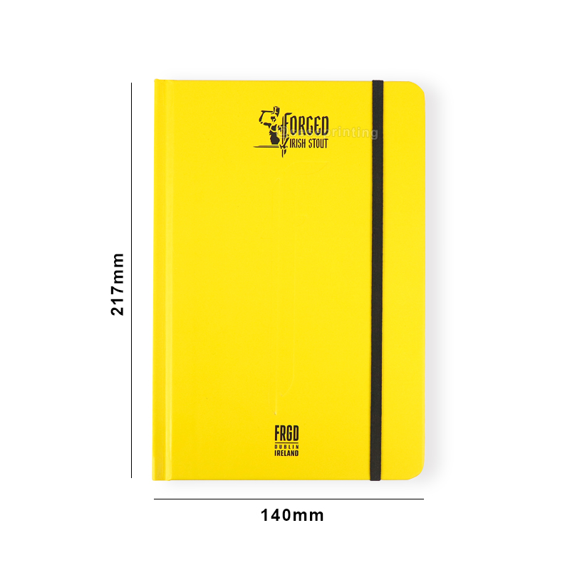 Custom A5 Journal Print Personalized Leather Bound Notebook Diary 6