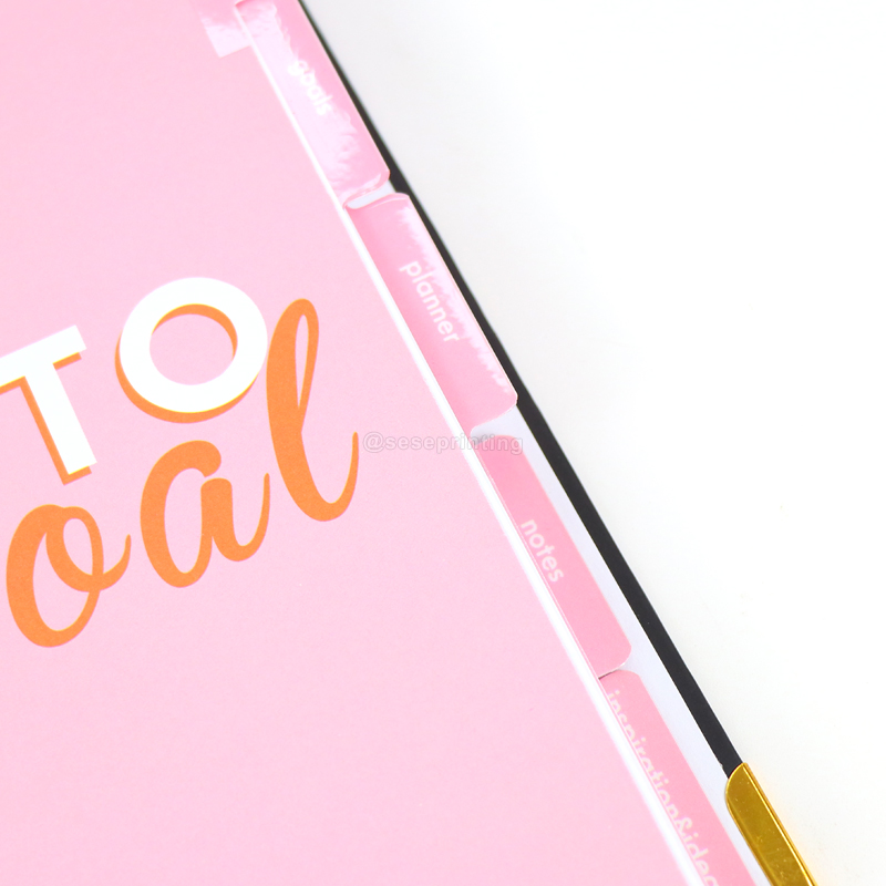 Undated Journal Notebook Custom Weekly Goal Planner Printing 9