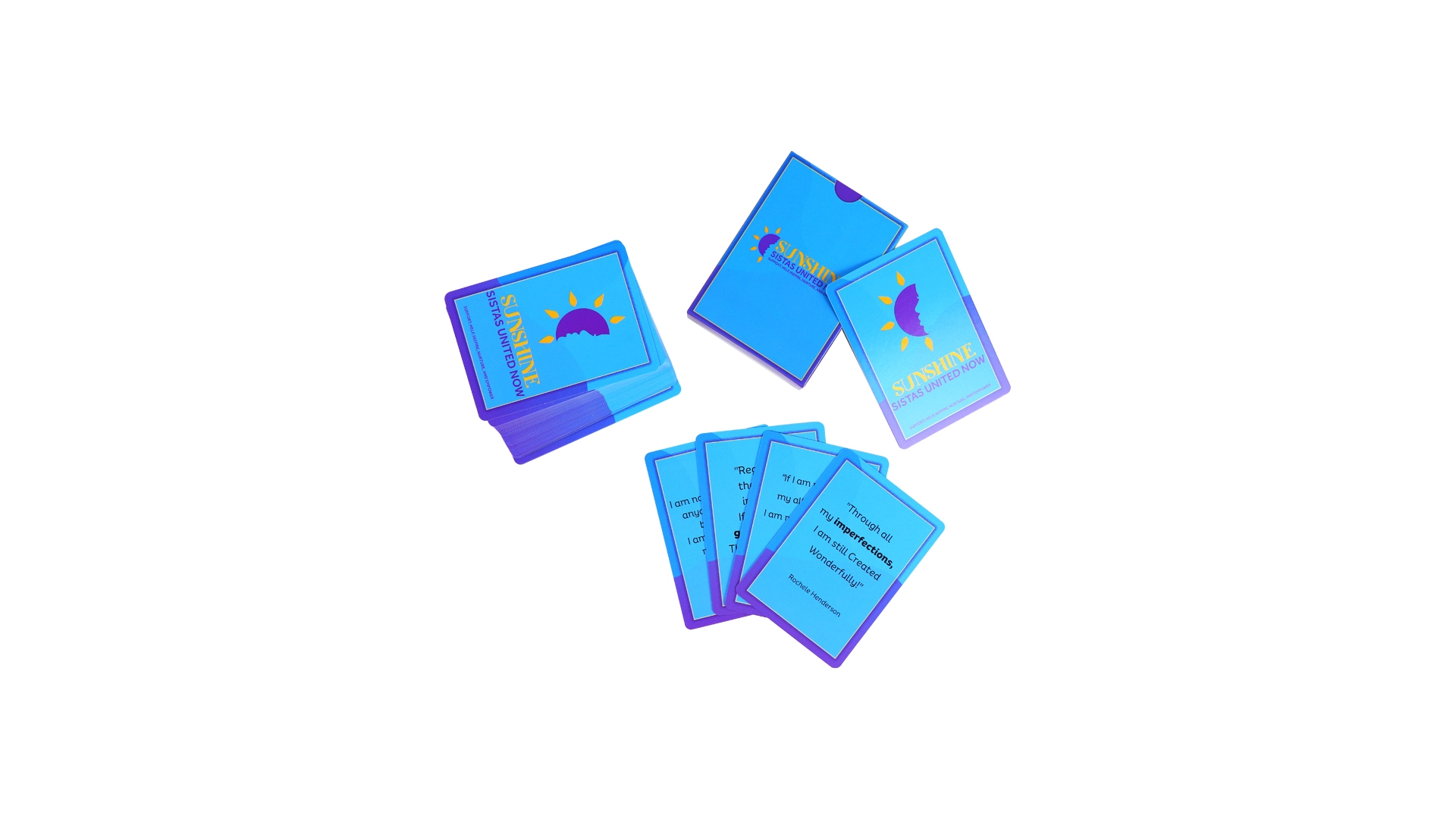 Create Your Own Affirmation Cards Print Playing Card Game Custom 1