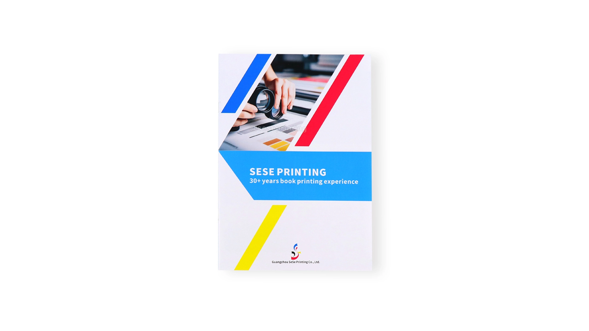Company Exhibition Introduce Brochure Double Sided Booklet Print 1