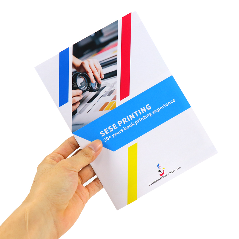 Company Exhibition Introduce Brochure Double Sided Booklet Print 8