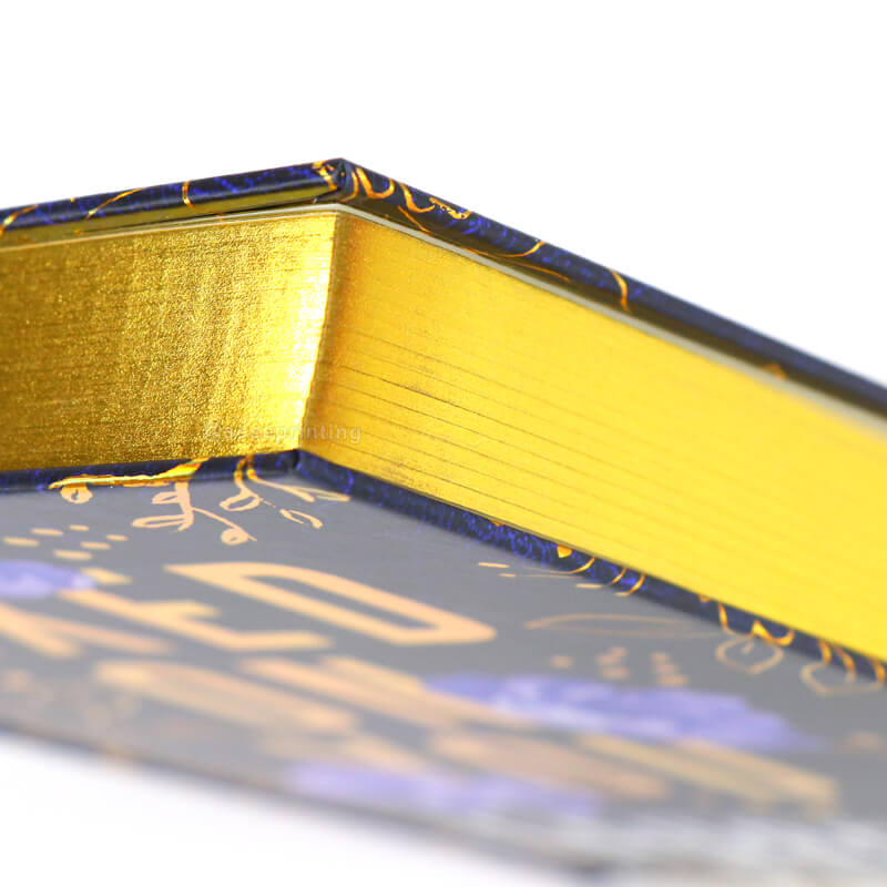 Luxury Hardcover Books Printed with Sprayed Edges and Foil Covers 9