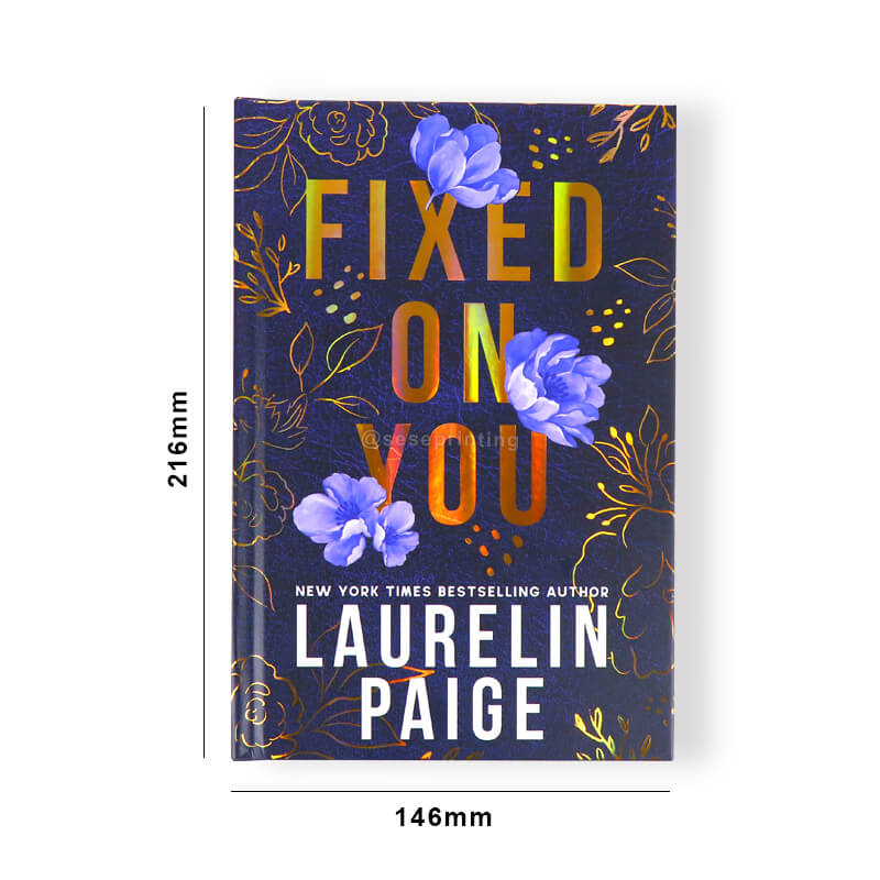 Luxury Hardcover Books Printed with Sprayed Edges and Foil Covers 6