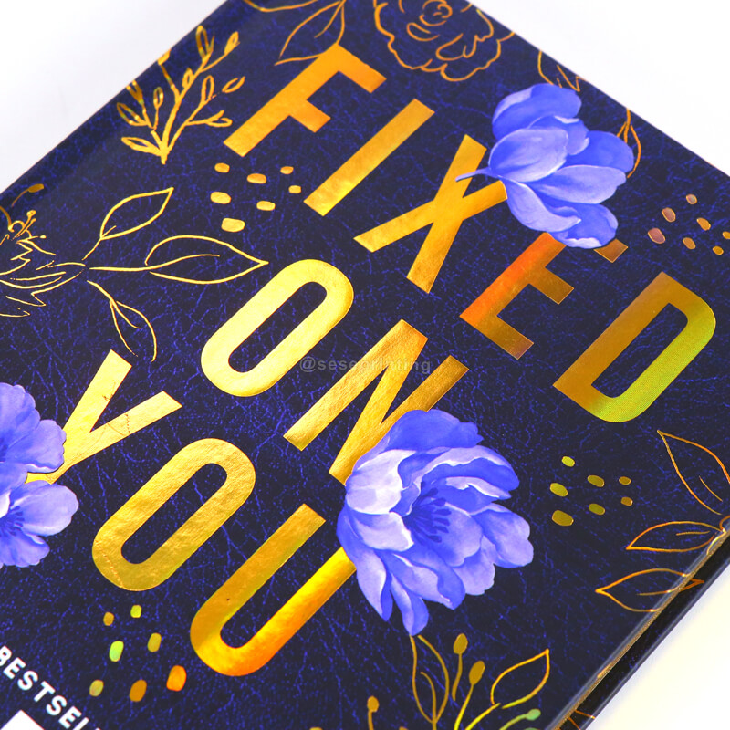 Luxury Hardcover Books Printed with Sprayed Edges and Foil Covers 8