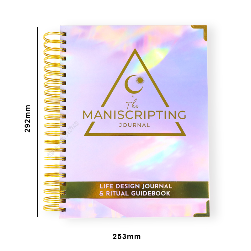Life Design Journal Guidebook Print Spiral Maniscripting Journal 6