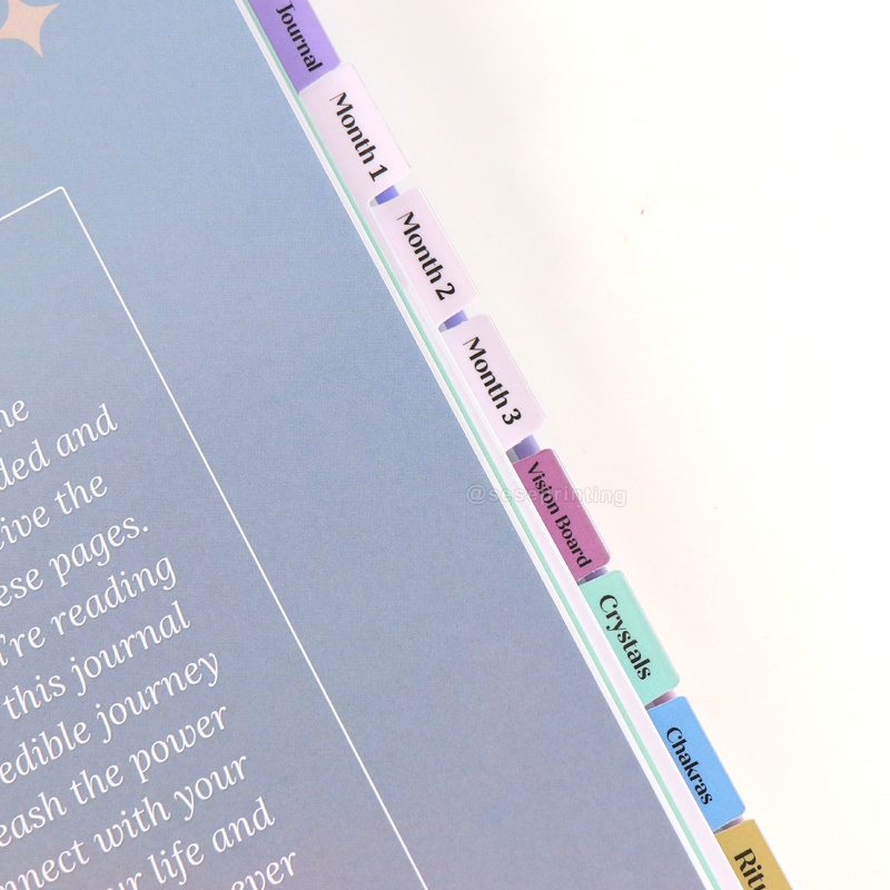 Life Design Journal Guidebook Print Spiral Maniscripting Journal 10