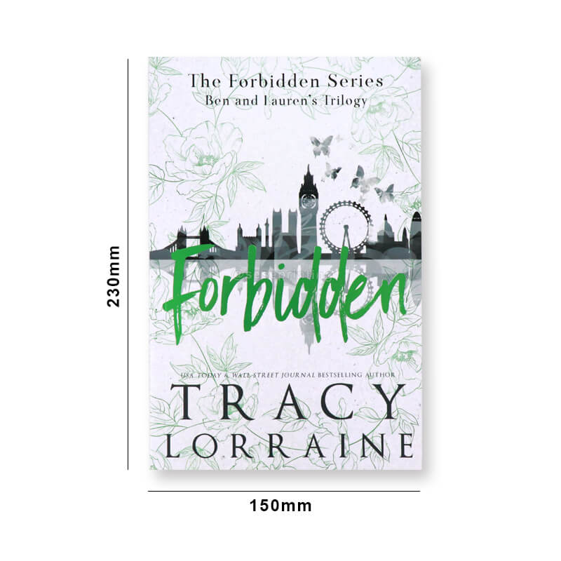 Printing Paperback Book with Green Foiled Edges and Foil on Cover 6