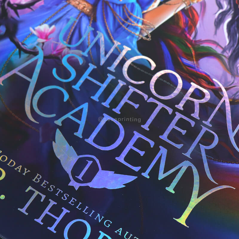 Full Color Printing Hardcover Book with Gradient Sprayed Edges 8