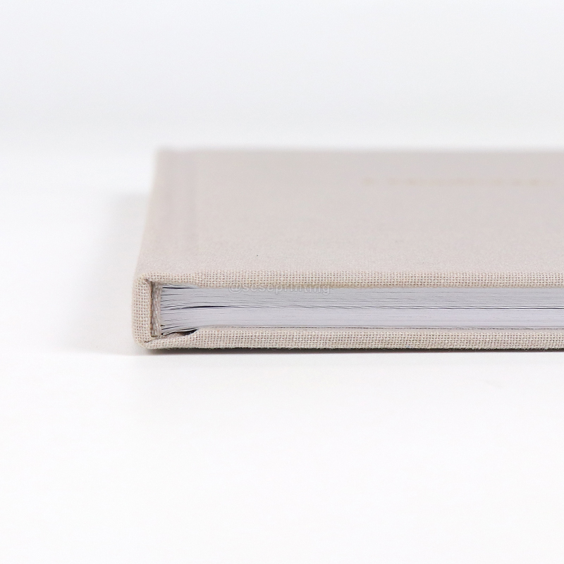 Linen Hardcover Daily Reflection Journal Printing Mindful Planner 10