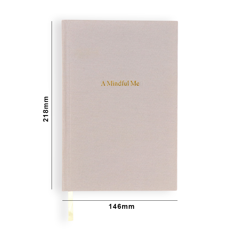 Linen Hardcover Daily Reflection Journal Printing Mindful Planner 6