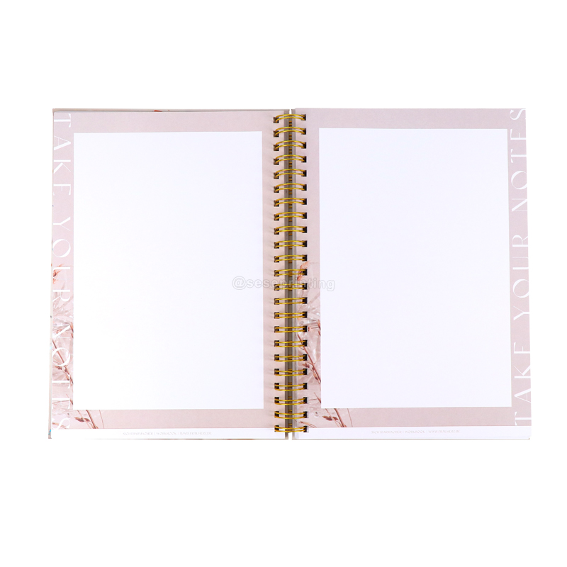 Custom Notebook Journal Spiral Hardcover Planner Agenda Printing 7