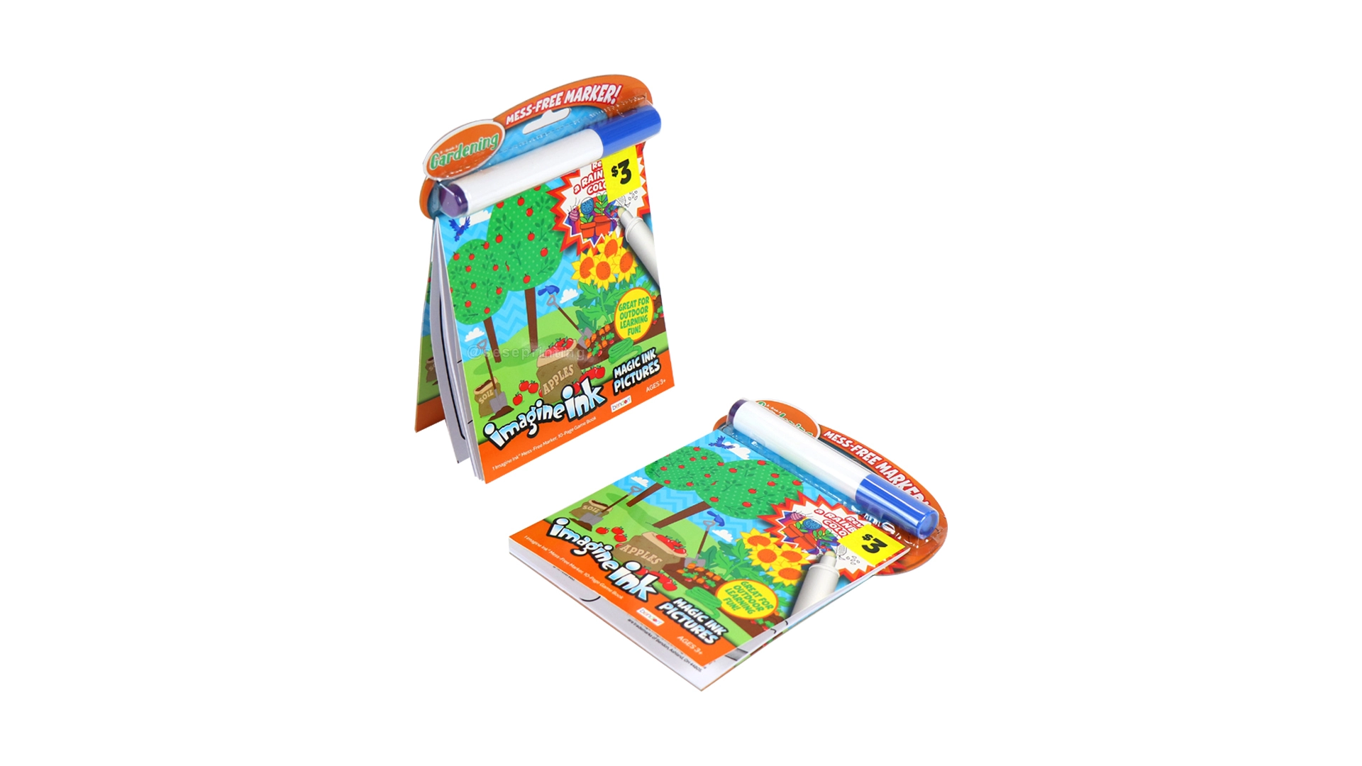 Custom Kid Doodle Drawing Book Printing Magic Water Coloring Book 1