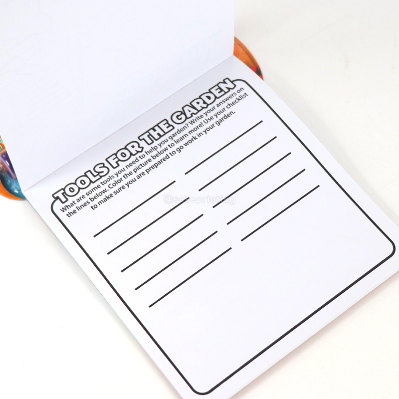 Custom Kid Doodle Drawing Book Printing Magic Water Coloring Book 8