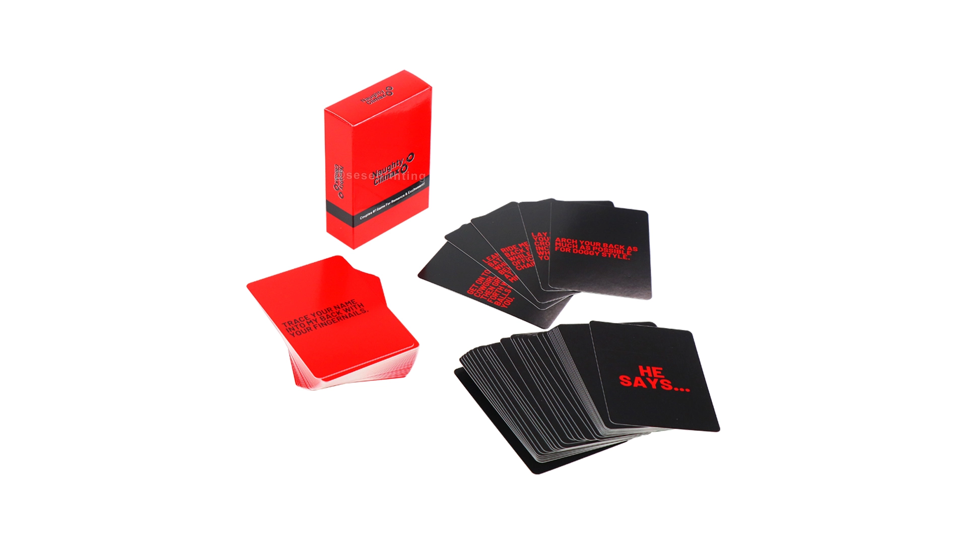 Custom Conversation Cards Printing Couple Naughty Game Card Deck 1