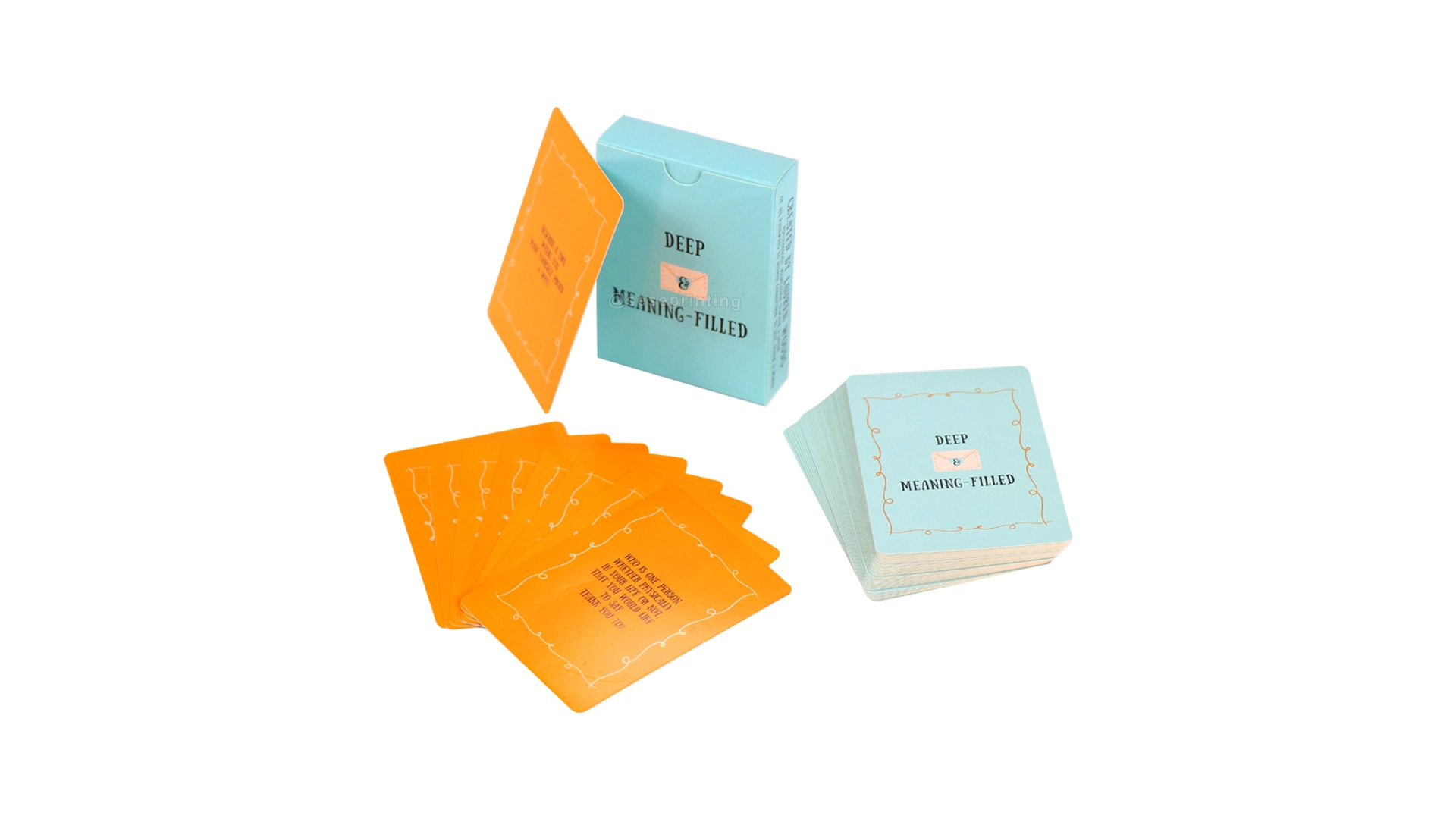 Custom Game Card Printing Deep Meaning-Filled Conversation Cards 1