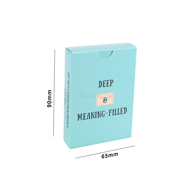 Custom Game Card Printing Deep Meaning-Filled Conversation Cards 6