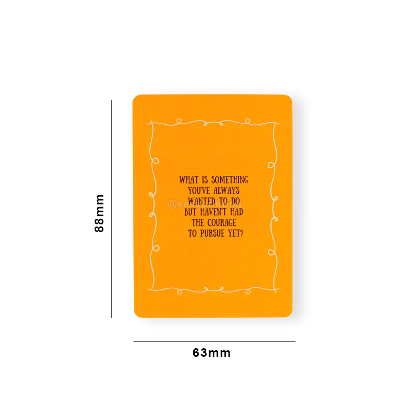 Custom Game Card Printing Deep Meaning-Filled Conversation Cards 7