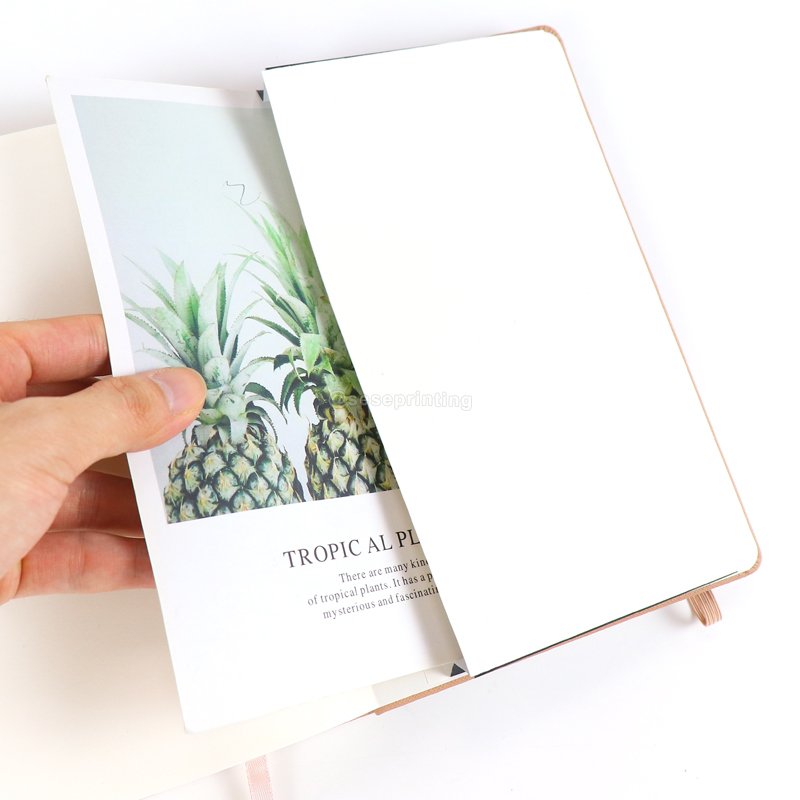 Printing Hardcover Diary Creative PU Leather Journal Notebook 10