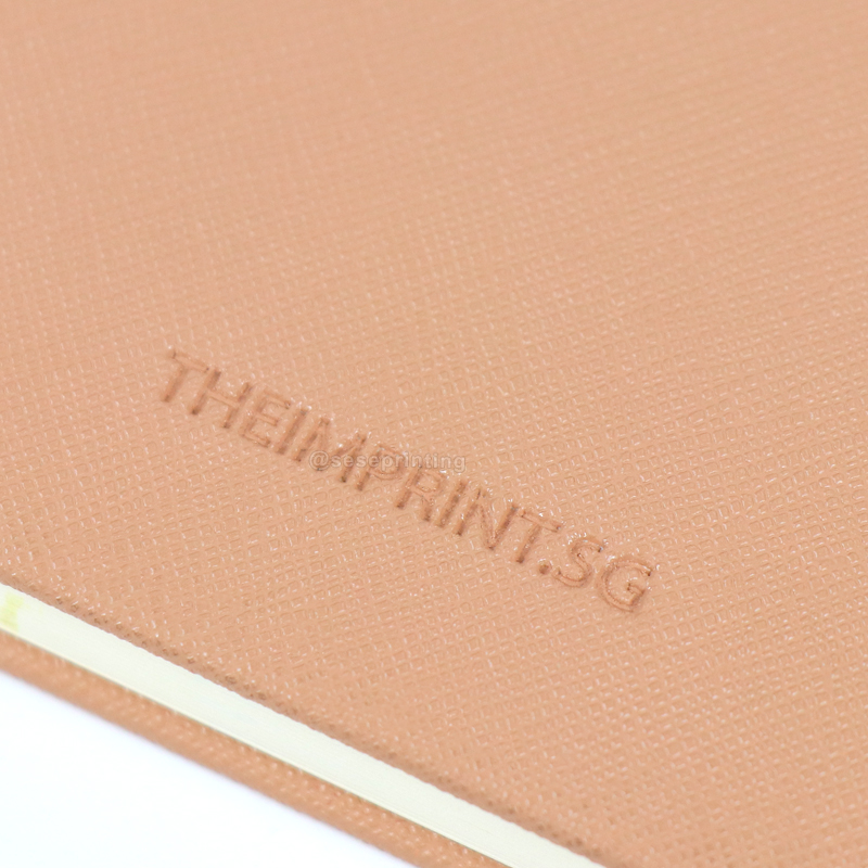 Printing Hardcover Diary Creative PU Leather Journal Notebook 8