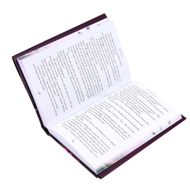 Luxury Sprayed Book Edges Hardcover Book Printing Manufacturer 7