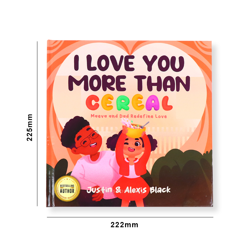 Custom Size Book Printing Services Full Color Children Story Book 6